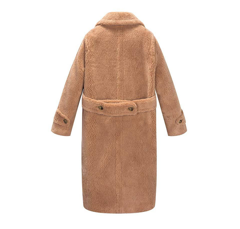 Winter Teddy Bear Long Warm Coat
