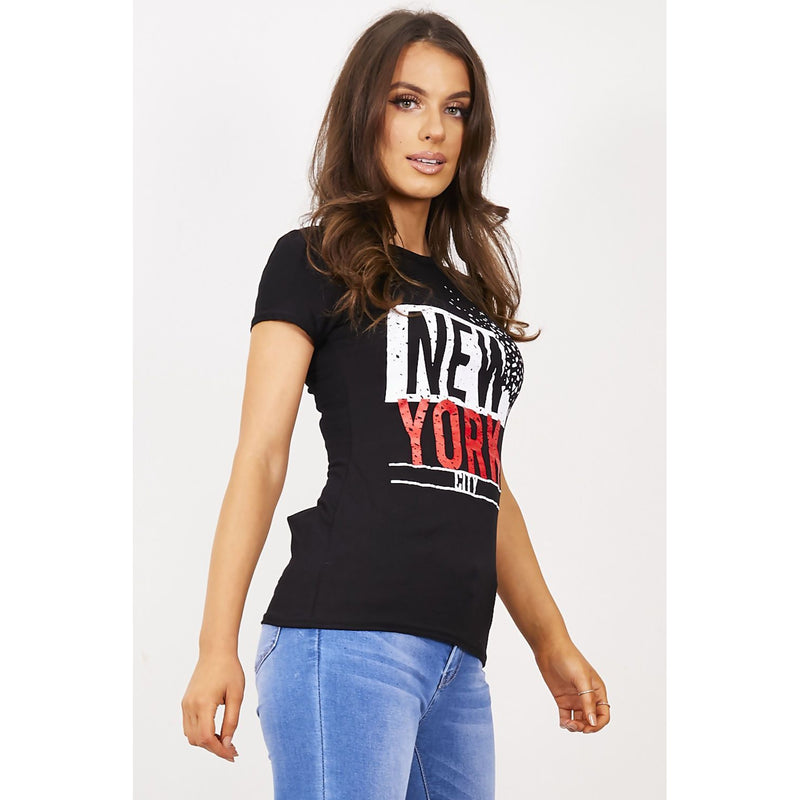 Black New York T-Shirt