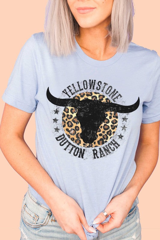 PLUS SIZE YELLOWSTONE DUTTON RANCH T-SHIRT