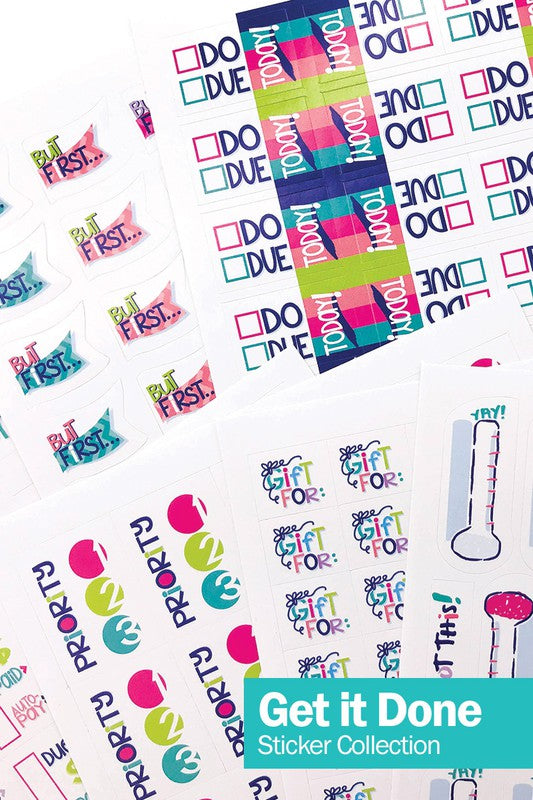 Get it Done Planner Sticker Set 342-Count Assorted