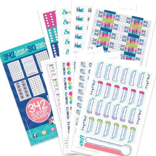 Get it Done Planner Sticker Set 342-Count Assorted