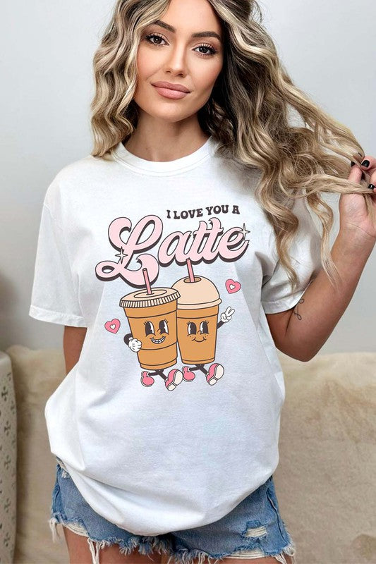 I Love You Latter Graphic Tee