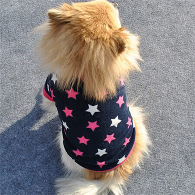 1PC Fashion Pet Dog Cat Villus Warm Vest Clothes