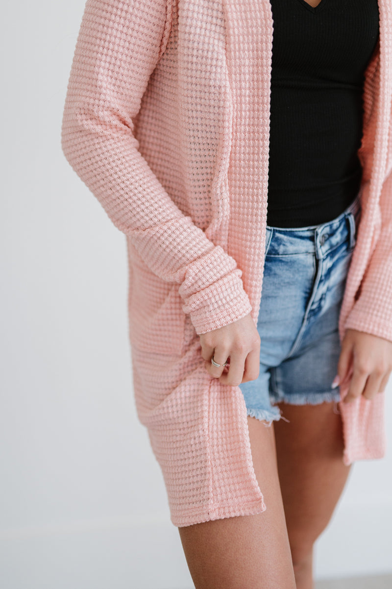 Lola Cardigan- Peach