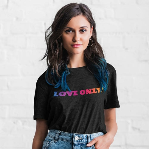 Love Only Colorful Short Sleeve Tee