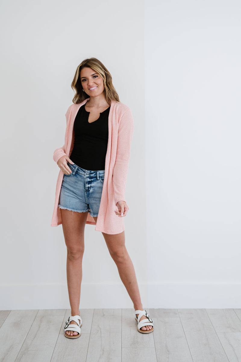 Lola Cardigan- Peach