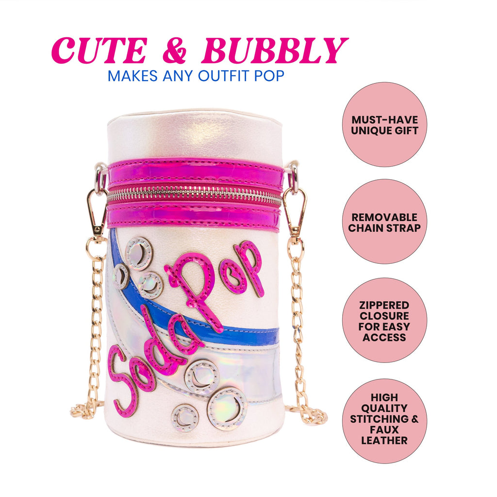 Fizzy Bubble Soda Can Handbag