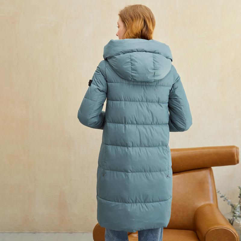 Simplee Casual office girl parkas winter coat