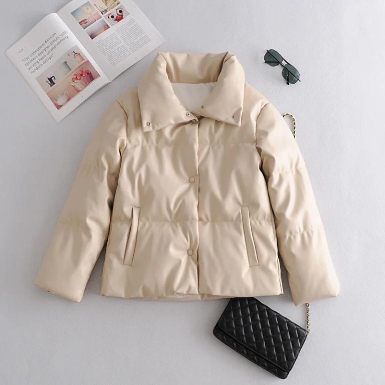 Simplee Fashion Parkas thick coat High street design