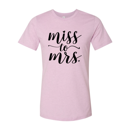 Miss To Mrs Shirt