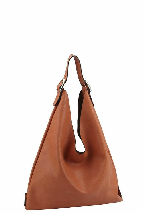 Smooth Textured PU Leather Women's Hobo Bag
