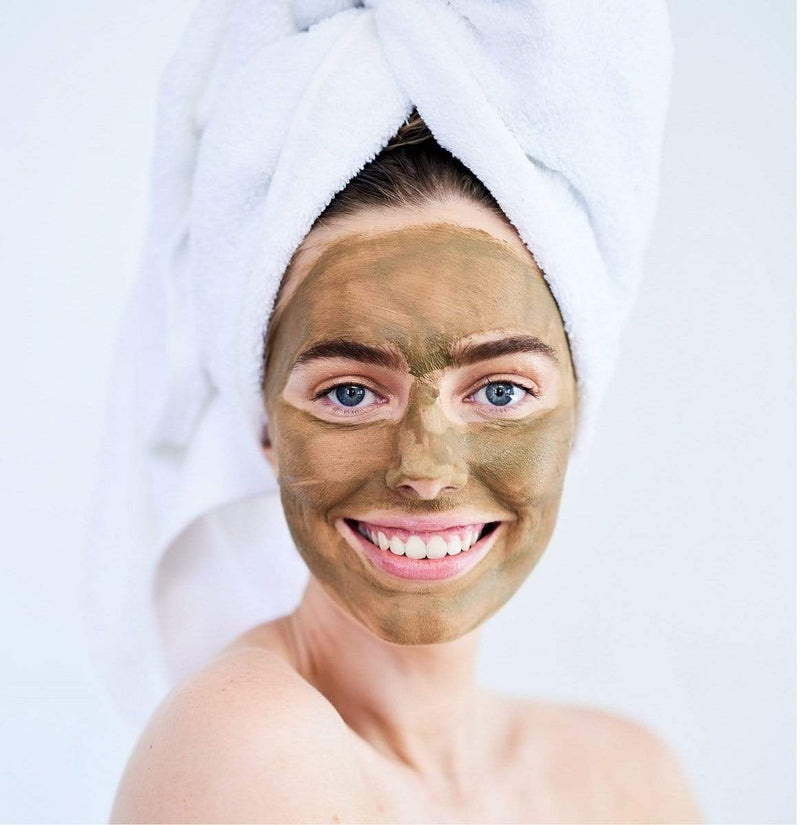 2 x Rejuvenating Australian Green Clay and Matcha Face Mask