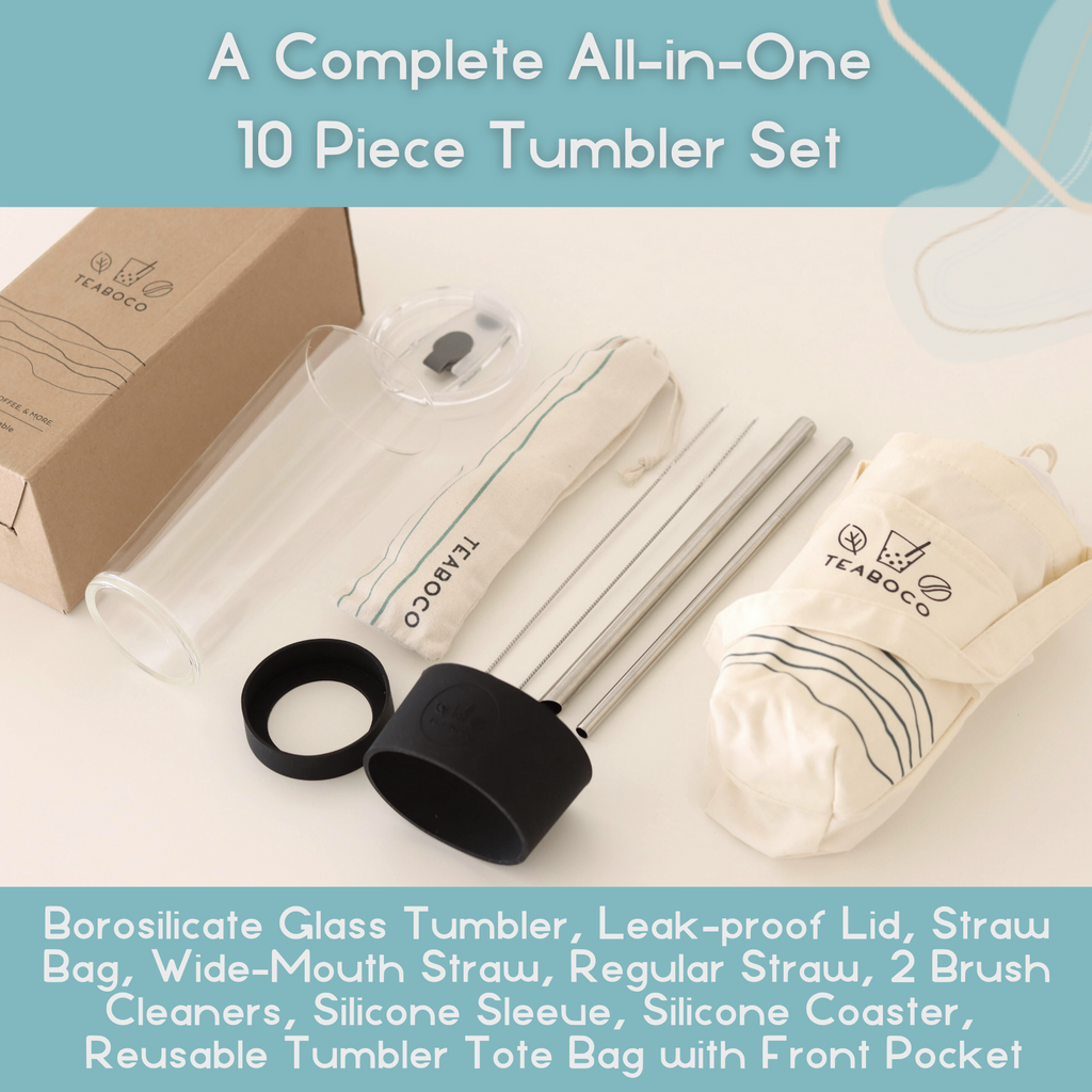 The Complete 10-Piece Tumbler Set- Chic Black