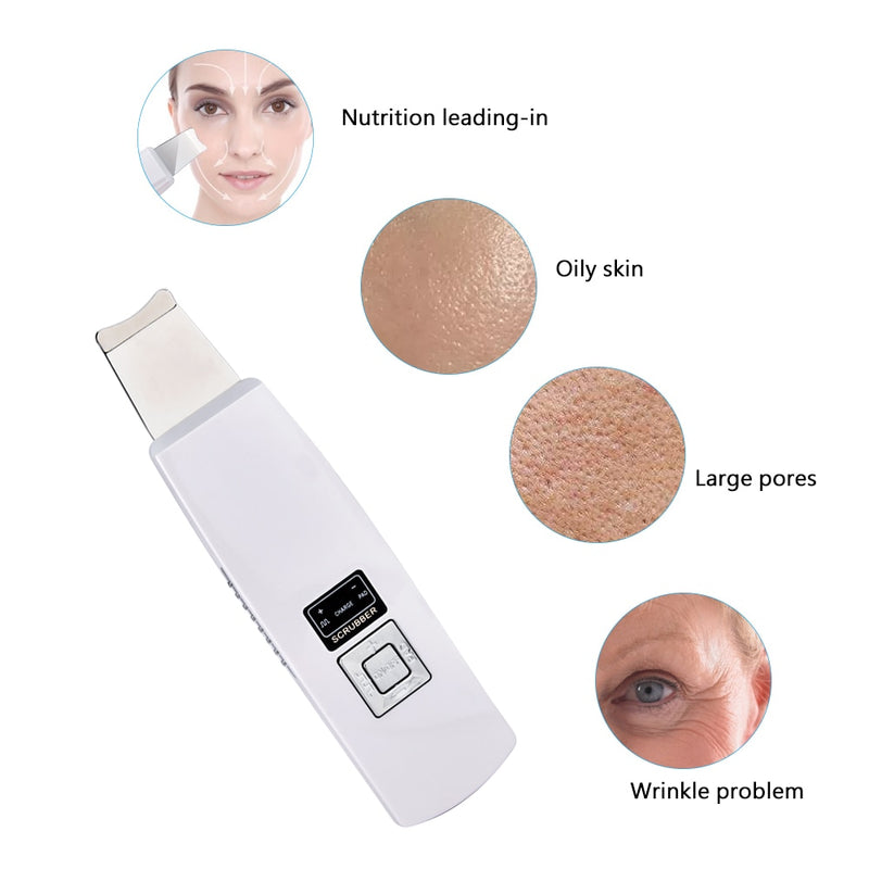 Ultrasonic Facial Skin Cleaner Exfoliating Pore