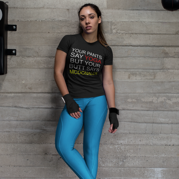 Yoga Mcdonalds  Girls T-shirt
