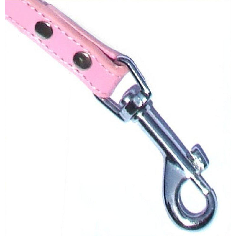 2-Row Collar Lead Set - Baby Pink