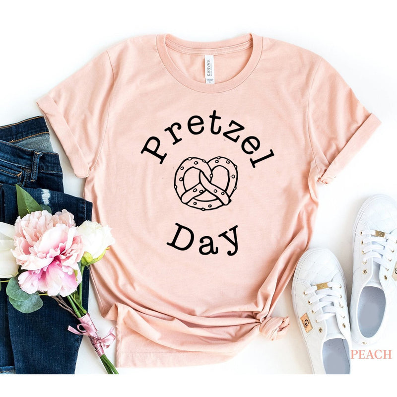 Pretzel day T-shirt