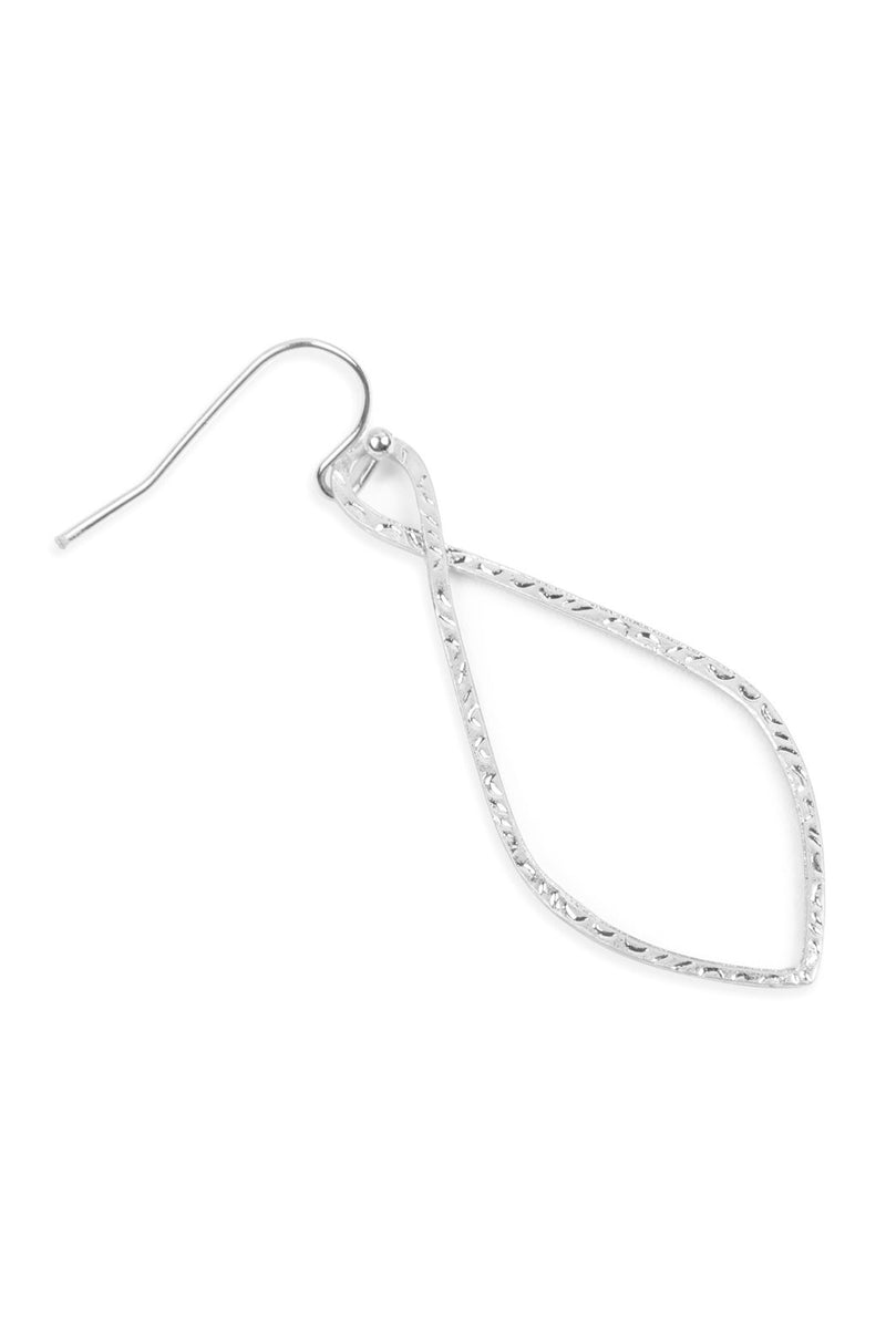 Hde2648 - Cast Christian Symbol Hook Drop Earrings