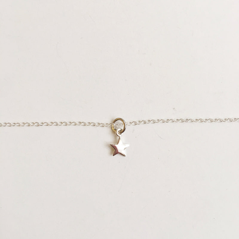 Mini Star Sterling Silver Necklace