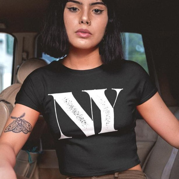 NY - New York Women's Crop top