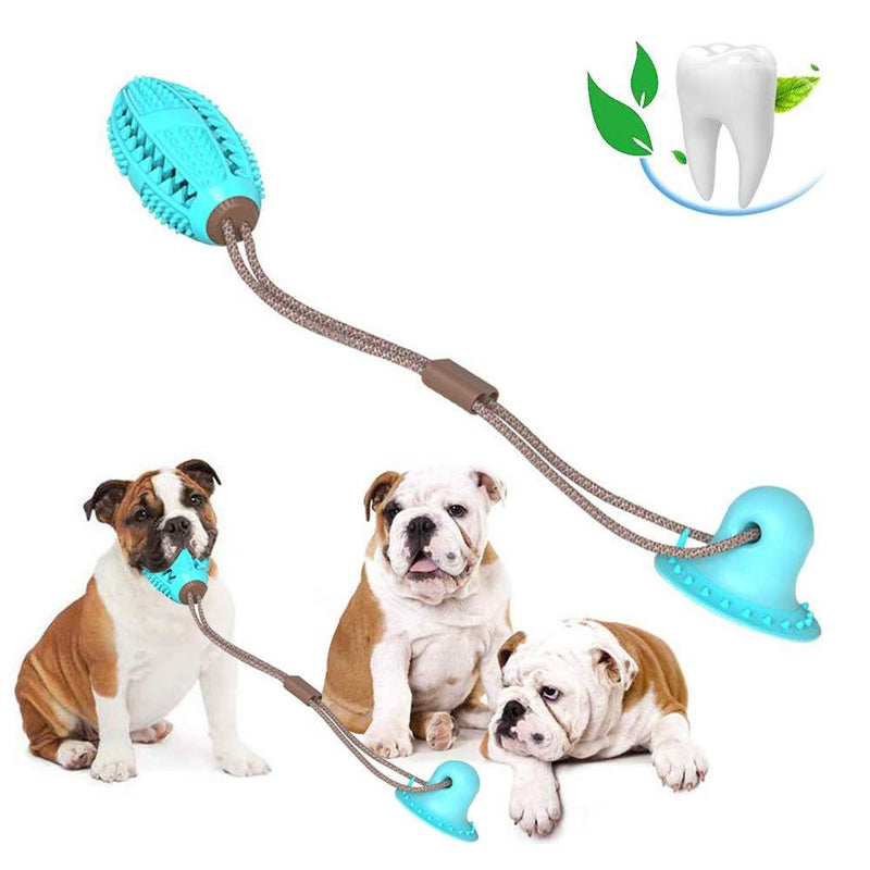 Pet Dog Toys Silicon Suction Cup Tug dog toy Dogs Push Ball Toy Pet