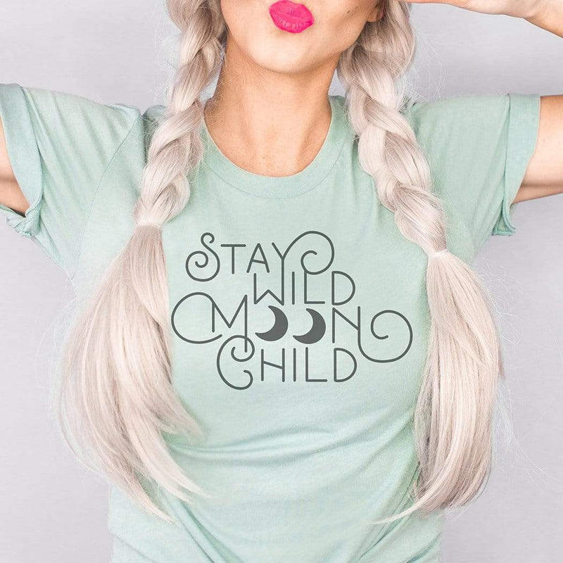 Stay Wild Moon Child Graphic T-Shirt