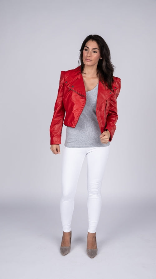 Annette Womens Leather Jacket